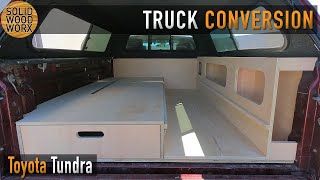 Toyota Tundra Truck Bed Camping Build [upl. by Arondel366]