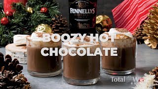 Boozy Hot Chocolate Recipe [upl. by Elawalo]