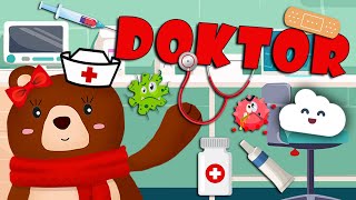 👨‍⚕️ Učimo Doktor  Bolest  Ambulanta  Mama Medo nas uči 🐻 [upl. by Mabelle]