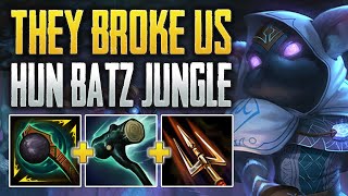 TRYING TO 1V5 AFTER MY TEAM MENTALLY SHATTERED Hun Batz Jungle Gameplay SMITE Conquest [upl. by Yhtac376]