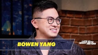 Bowen Yang’s High School Classmates Predicted He Would Be on SNL [upl. by Panaggio]