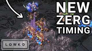 StarCraft 2 NEW ZERG BUILD Eriks CREEP Timing Attack [upl. by Studley324]