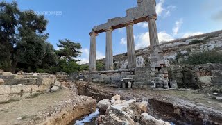 Devastating floods reveal new ancient structures in Libya [upl. by Nallid603]