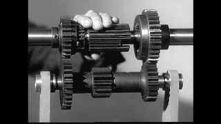 Spinning Levers  How A Transmission Works 1936 [upl. by Nomla567]