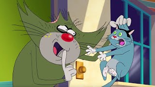 Oggy and the Cockroaches  JACK AND THE NEW OGGY S04E20 CARTOON  New Episodes in HD [upl. by Ahsiek]