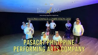 PASTORES DANCE COMPETITION 2021  PASACAT Philippine Performing Arts Company [upl. by Nnaeirb232]