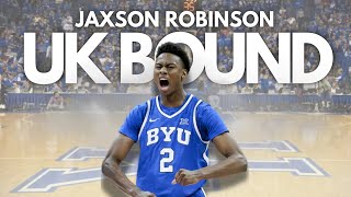 Kentuckys Recruiting Class Just Keeps Getting Better With The Addition Of Jaxson Robinson [upl. by Ahtinak760]