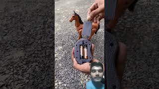 Remorte control two horses 🐴 testing horse shorts toys [upl. by Henleigh]