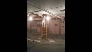 Baker scaffold fail ASBESTOS ABATEMENT [upl. by Aicire117]