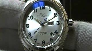 Ball Trainmaster Cleveland Express Watch Video from About Time Watch Company [upl. by Odlanra659]