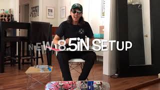 85in Skateboard Setup with Spencer Nuzzi amp Why [upl. by Stockton]