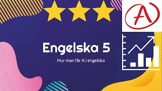 Hur man får A i Engelska 5 [upl. by Pejsach]