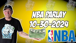 NBA Parlay For Today Wednesday 103024 NBA Pick amp Prediction NBA Betting Tips [upl. by Eninaj]