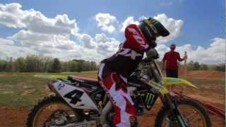 Ricky Carmichael Motocross Riding Tips 1 Starts [upl. by Naes]