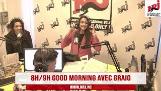 Audrey Faesser candidate à l’élection Miss Calédonie 2023 était avec Graig sur NRJ Mercredi 09 août [upl. by Armanda]