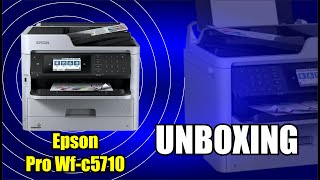 Epson WorkForce Pro WFC5710  UNBOXING [upl. by Hasen503]