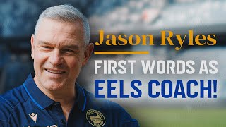 Welcome JASON RYLES FULL INTERVIEW with NEW HEAD COACH [upl. by Nalhsa]