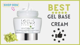 Lotus Herbal Whiteglow Gel Cream  Benefits amp Uses [upl. by Hashum]