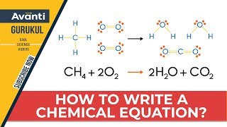 10S01  Chemical Reactions and Equations  How to Write a Chemical Equation [upl. by Ttenaej]