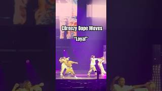 Chris Brown dance moves on Loyal 1111 tour 1111tour cbreezy [upl. by Naux]