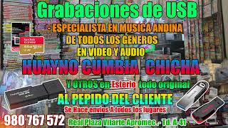 Grabaciones de USB HUYNOS CUMBIAS CHICHAS EN ESTERIO [upl. by Reave510]