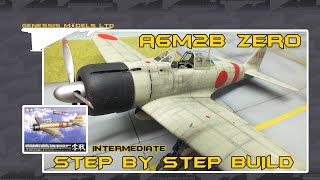 Tamiya  Mitsubishi A6M2b Zero Fighter  132 Scale Model  Step By Step Video Build  Episode1 [upl. by Ennairac]