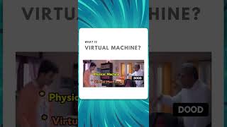 What is Virtual Machine   Shorts [upl. by Ogeid]