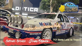 🏎11º Gran Canaria Historic Rally 2024🏎 TC1 Santa Lucia de Tirajana 🌟Antonio Afonso  Jonay Miranda🌟 [upl. by Yklam343]