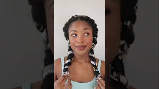 Heatless Curls On Textured Hair Tutorial  Prose [upl. by Amocat]