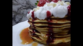 PANCAKE RICETTA SEMPLICE [upl. by Ahsoyem]