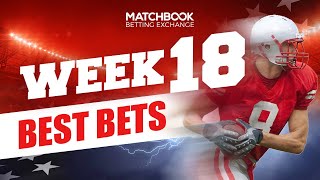 NFL WEEK 18 BEST BETS [upl. by Eirrek]