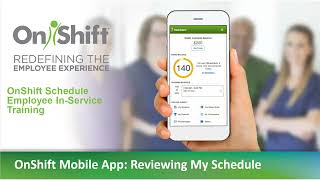 OnShift – 02 – View my Schedule [upl. by Cello]
