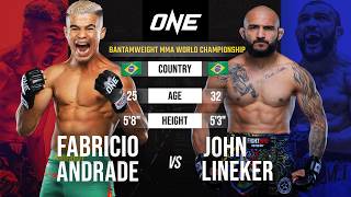 Chaotic MMA Brawl Unexpected Ending 😳 Lineker vs Andrade II [upl. by Ahsikcin]