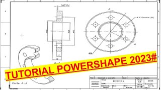 Tutorial PowerShape 2023  Modelamento em Sólido [upl. by Eelik49]