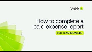 How to complete an expense report Team members [upl. by Adnorahc803]