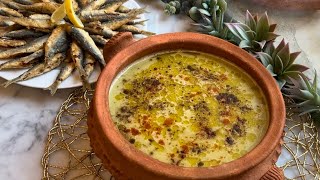 Soupe de pois cassés Bissara facile et rapide  وصفة البيصارة أو حساء الجلبانة الجافة سهل وسريع [upl. by Siletotsira]