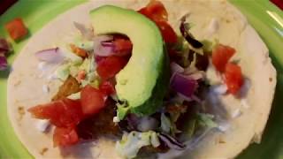 Fish Tacos With Avocado And Cilantro Slaw  The Coffee Mom [upl. by Graves]