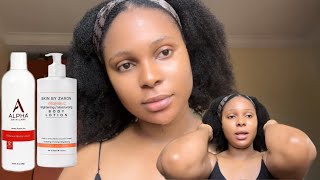 I used two body lotions to get an EVEN FLAWLESS Skin these two lotions will glow your skin [upl. by Base]