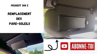 Remplacement dun paresoleil  Peugeot 308 2 [upl. by Garland]