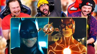 THE FLASH TRAILER REACTION Batman  Michael Keaton amp Ben Affleck  Supergirl  Flash 2023 Movie [upl. by Tiphane]