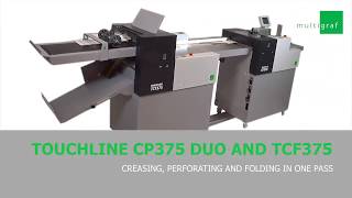 TOUCHLINE CP375 DUO amp TCF375 [upl. by Ardnossac]