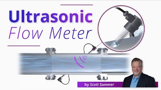 Ultrasonic Flow Meter Explained  Working Principles [upl. by Idonna]