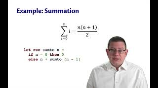 Example Proof Summation  OCaml Programming  Chapter 6 Video 25 [upl. by Ahcire362]