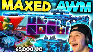 MAXED GODZILLA AWM GUN LAB and PET 65000 UC [upl. by Norrie]