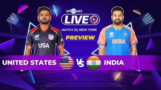 T20 World Cup  USA vs India Preview [upl. by Goode833]