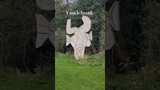 Vondelpark Amsterdam Netherlands and a Picasso Sculpture Picasso park Vondelpark Amsterdam NL [upl. by Ameekahs366]