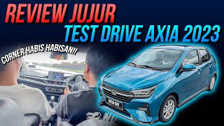 TEST DRIVE AXIA 2023  HONEST REVIEW DARI FANS PERODUA [upl. by Bendix]