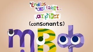 Endless Alphabet IPA consonants zoneeee elseñormax456 [upl. by Hinze695]