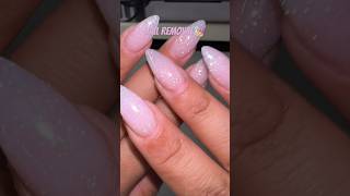 Nail Removal 💅🏼 nailart nailtech foryou nailremoval [upl. by Ymot815]