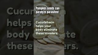 02  Parasite Solution CHEW This Herb Pumpkin Seeds Paralyze Parasites Naturally [upl. by Eciruam]